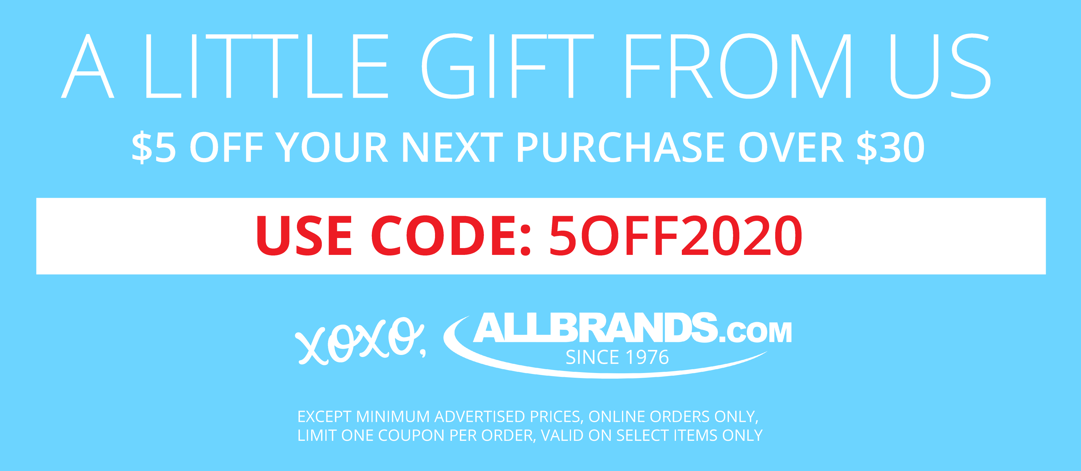 2018 Allbrands Coupons